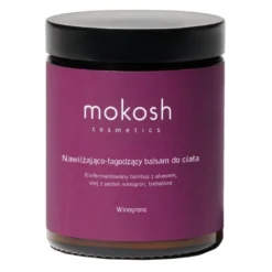 Mokosh, nawilżająco-łagodzący balsam do ciała, Winogrono, 180 ml