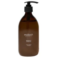 Mokosh, nawilżający żel do mycia ciała, drzewo sandałowe z bursztynem, 500 ml