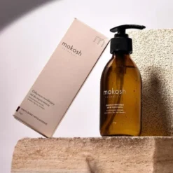 Mokosh odżywczo-nawilżający żel do mycia twarzy, figa, travel, 90 ml