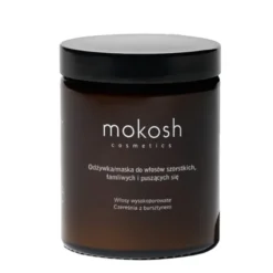 Mokosh, odżywka/maska do włosów szorstkich, łamliwych i puszących się, czereśnia z bursztynem, 180 ml