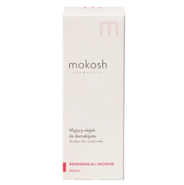 Mokosh, olejek myjący do demakijażu, malina, 90 ml