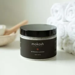 Mokosh, sól do kąpieli i peelingu Pomarańcza z cynamonem, 600 g