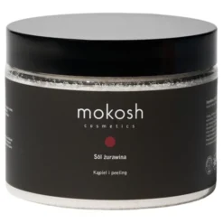Mokosh, sól do kąpieli i peelingu Żurawina, 600 g