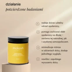 Mokosh, subtelnie brązujący balsam do ciała i twarzy, marakuja, 180 ml