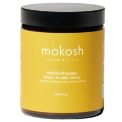 Mokosh, subtelnie brązujący balsam do ciała i twarzy, marakuja, 180 ml