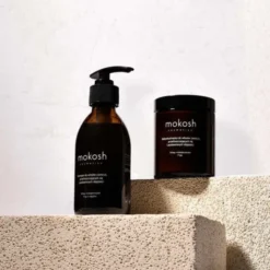 Mokosh, szampon do włosów cienkich, przetłuszczających się i pozbawionych objętości, figa z węglem, 200 ml