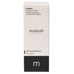 Mokosh, szampon do włosów cienkich, przetłuszczających się i pozbawionych objętości, figa z węglem, 200 ml
