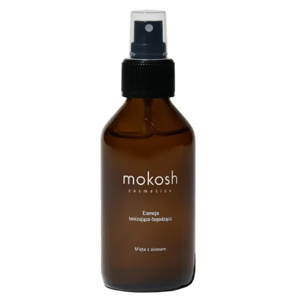 Mokosh, tonująco-łagodząca esencja Mięta z aloesem, 100 ml