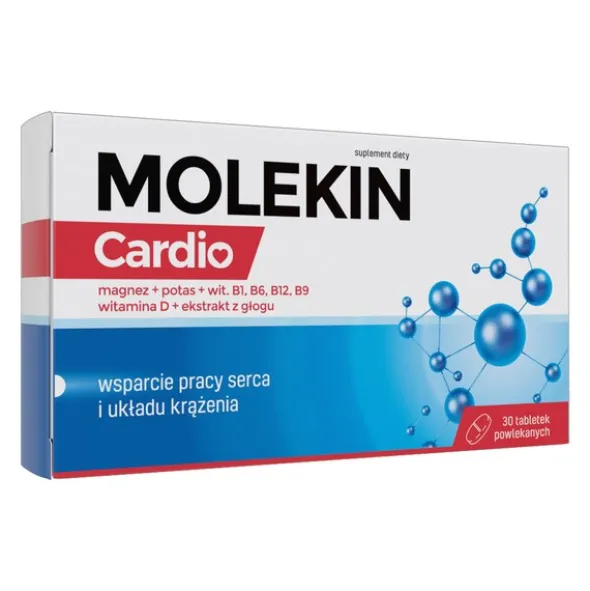 Molekin Cardio, tabletki powlekane, 30 szt.