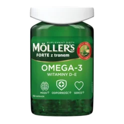 Mollers Forte z tranem, kapsułki, 112 szt.