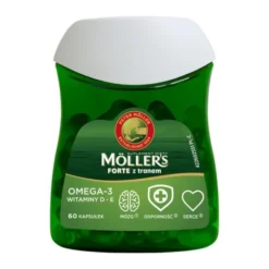 Mollers Forte z tranem, kapsułki, 60 szt.