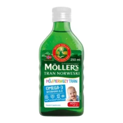 Mollers Mój Pierwszy Tran Norweski, płyn, 250 ml