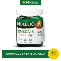 Mollers Omega-3 2000 mg, kapsułki, 60 szt.
