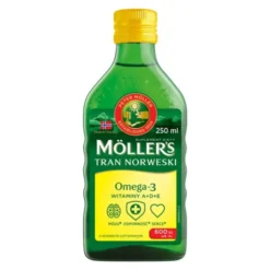 Mollers Tran Norweski, aromat cytrynowy, 250 ml