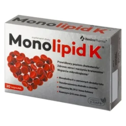 Monolipid K, kapsułki wegańskie, 30 szt.