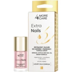 More4care extra nails, zmysłowy olejek do skórek i paznokci, 10 ml