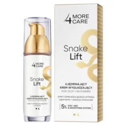 More4Care Snake Lift, ujędrniający krem wygładzający pod oczy i na powieki, 35 ml