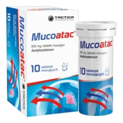 Mucoatac, 600 mg, tabletki musujące, 10 szt.