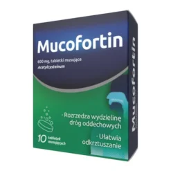Mucofortin, 600 mg, tabletki musujące, 10 szt.
