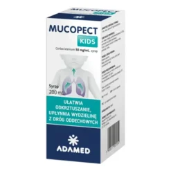 Mucopect Kids, 50 mg/ml, syrop, 200 ml