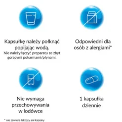 Multilac, kapsułki, synbiotyk (probiotyk +prebiotyk), 50 szt.