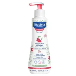 Mustela Bebe-Enfant, łagodzący żel do mycia, 300 ml