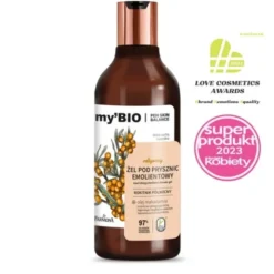 my'BIO, odżywczy żel pod prysznic, emolientowy, 500 ml