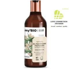 my'BIO, regenerujący żel pod prysznic, proteinowy, 500 ml