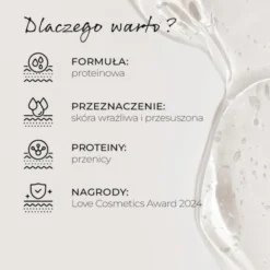 my'BIO, regenerujący żel pod prysznic, proteinowy, 500 ml