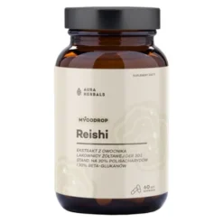 Mycodrop Reishi 30:1, 30% Beta-Glukan, kapsułki, 60 szt.