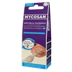 Mycosan Grzybica Paznokci, zestaw do leczenia, serum 10 ml + 10 pilniczków
