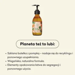 Mydlarnia 4Szapki, naturalne mydło w płynie Rozmaryn i Mandarynka, 300 ml