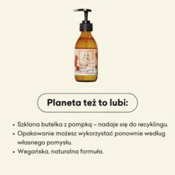 Mydlarnia 4Szapki, naturalne mydło w płynie Pieczone Jabłko, 300 ml