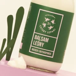 Mydlarnia 4 Szpaki, Balsam do ciała Leśny, Brzoza i Błyskoporek, 210 ml