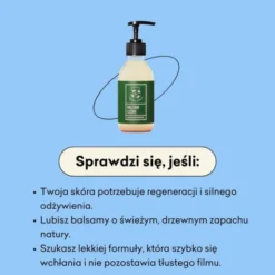 Mydlarnia 4 Szpaki, Balsam do ciała Leśny, Brzoza i Błyskoporek, 210 ml