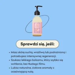 Mydlarnia 4 Szpaki, Balsam do ciała Polny, Mak i Żywokost, 210 g