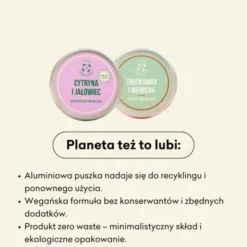 Mydlarnia 4 Szpaki Cytryna i Jałowiec, rozświetlający mus do ciała, 150 ml