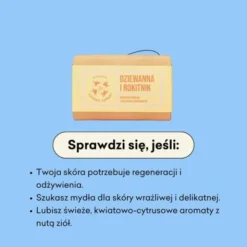 Mydlarnia 4 Szpaki, Dziewanna i Rokitnik, naturalne mydło w kostce, 110 g