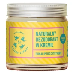 Mydlarnia 4 Szpaki, Eukaliptus Cytrynowy, naturalny dezodorant z kremie, 60 ml