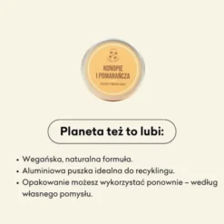 Mydlarnia 4 Szpaki, Konopie i Pomarańcza, mus do ciała, 150 ml