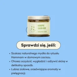Mydlarnia 4 Szpaki, konopne mydło Savon Noir, Eukaliptus i Szałwia, 250 ml