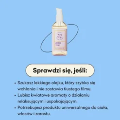 Mydlarnia 4 Szpaki, Lawenda i Ylang, superlekki olejek do ciała, 100 ml