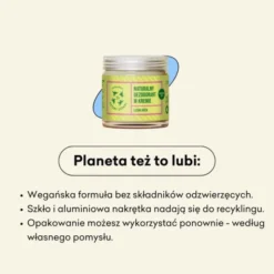 Mydlarnia 4 Szpaki, Leśna Róża, naturalny dezodorant w kremie, 60 ml