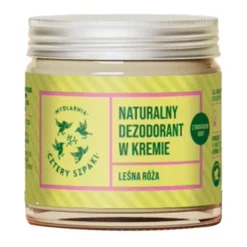 Mydlarnia 4 Szpaki, Leśna Róża, naturalny dezodorant w kremie, 60 ml