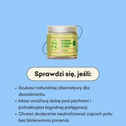 Mydlarnia 4 Szpaki, Leśna Róża, naturalny dezodorant w kremie, 60 ml