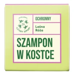 Mydlarnia 4 Szpaki, Leśna róża, ochronny szampon w kostce, 75 g