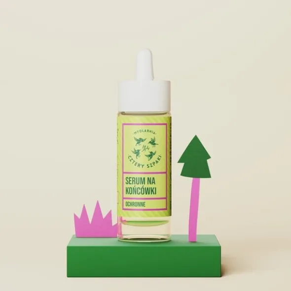 Mydlarnia 4 Szpaki, Leśna Róża, ochronne serum na końcówki, 30 ml