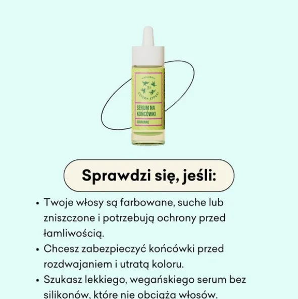 Mydlarnia 4 Szpaki, Leśna Róża, ochronne serum na końcówki, 30 ml