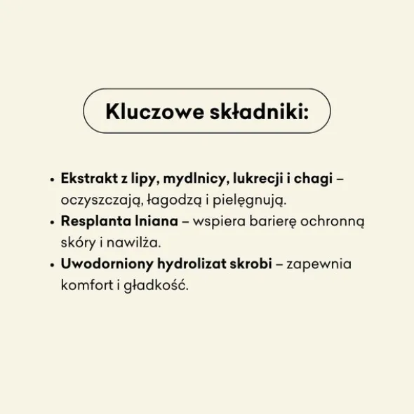 Mydlarnia 4 Szpaki, Lipa i Mydlnica żel myjący do twarzy, 100 ml