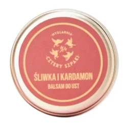 Mydlarnia 4 Szpaki, Śliwka i Kardamon, balsam do ust, 15 ml